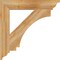 Ekena Millwork Imperial Traditional Rough Sawn Bracket, Western Red Cedar, 4"W x 26"D x 26"H BKT04X26X26IMP01RWR - alternate 4